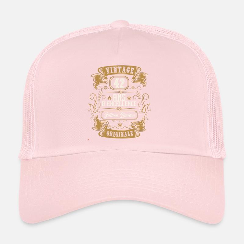 vintage 42 years, Birthday gift idea Trucker Cap