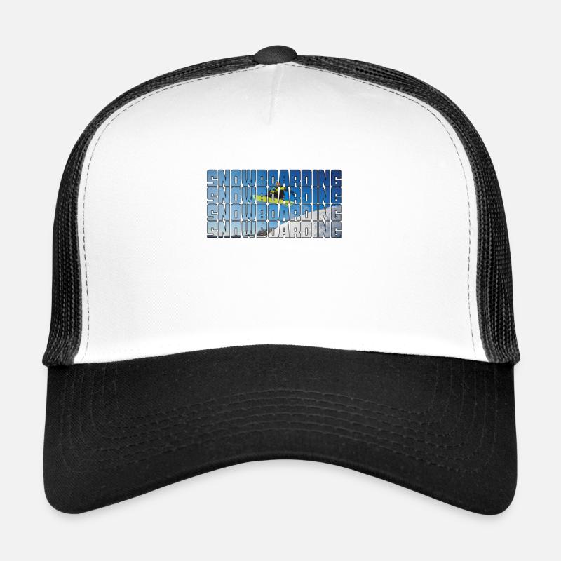 snowboarding Trucker Cap