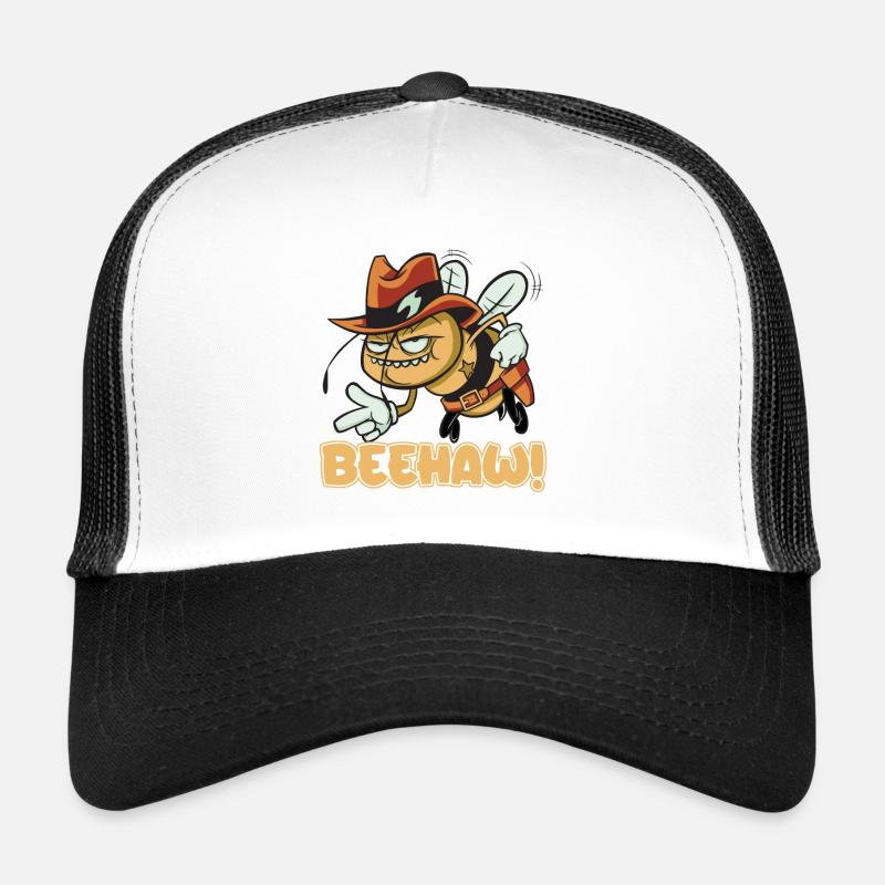 Beehaw Biene Mit Cowboyhut Yeehaw Trucker Cap