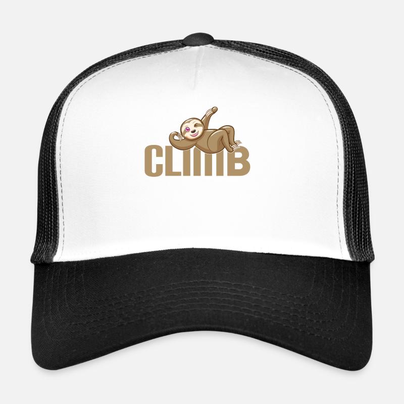 Bloc, escalade, escalade libre Paresseux Boulder Casquette trucker 