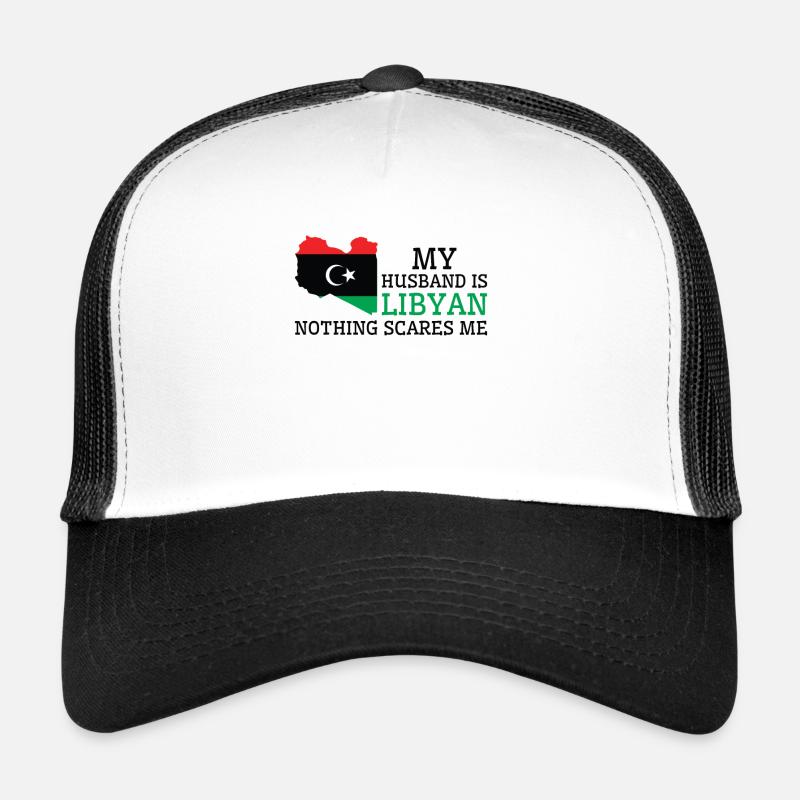 Nichts macht mir Angst Libyscher Ehemann Libyen Trucker Cap