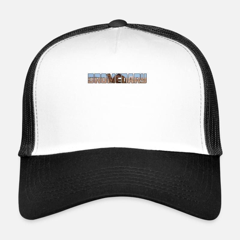 Dromedar - Trucker Cap - Weiß/Schwarz