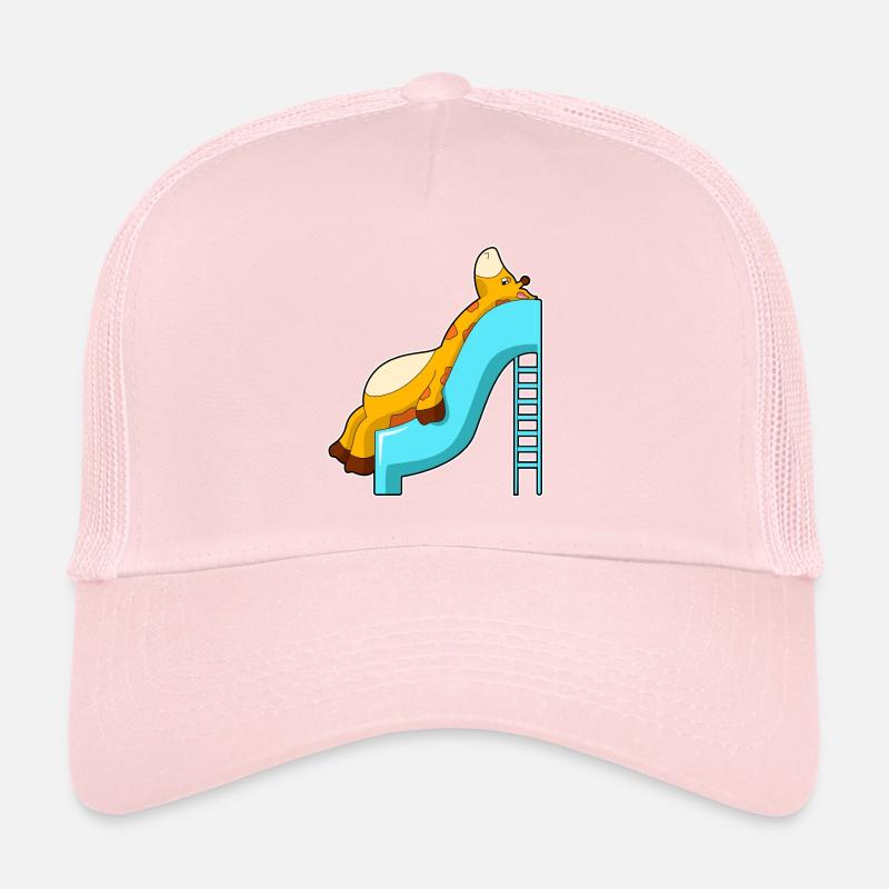Giraffe Slide Trucker Cap