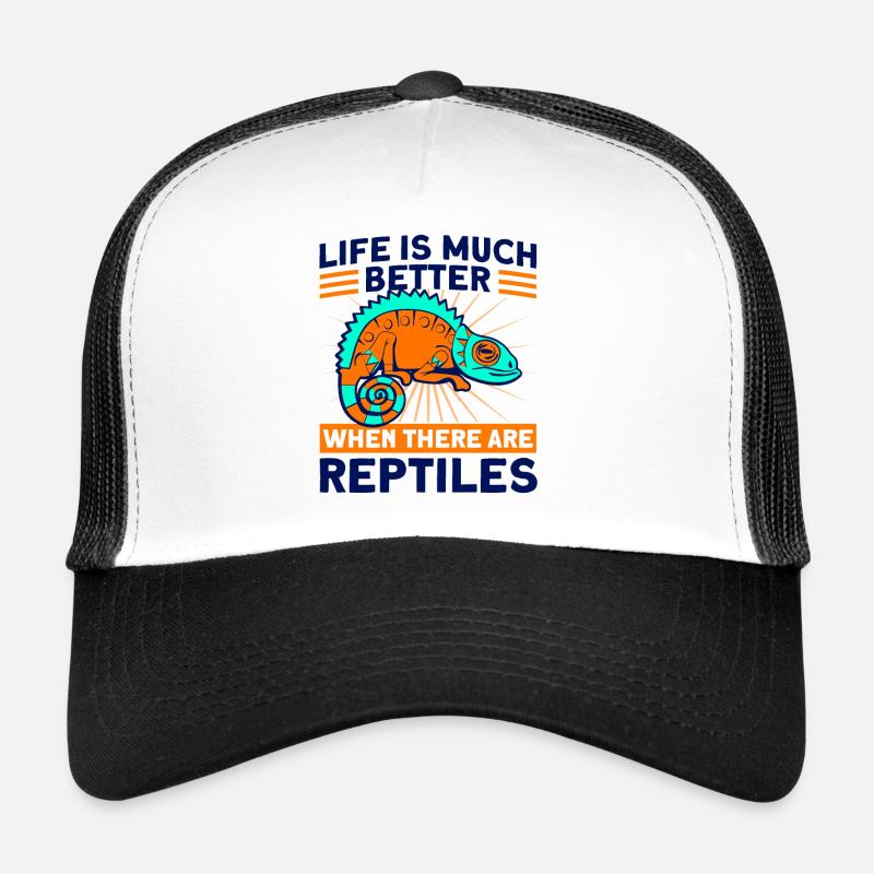 Reptile Lovers Reptile Snake Cadeau Casquette trucker 