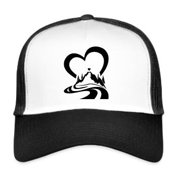 Mountain Heart Outdoor Trekking - Mountain Hiking - Trucker Cap - white/black - Front