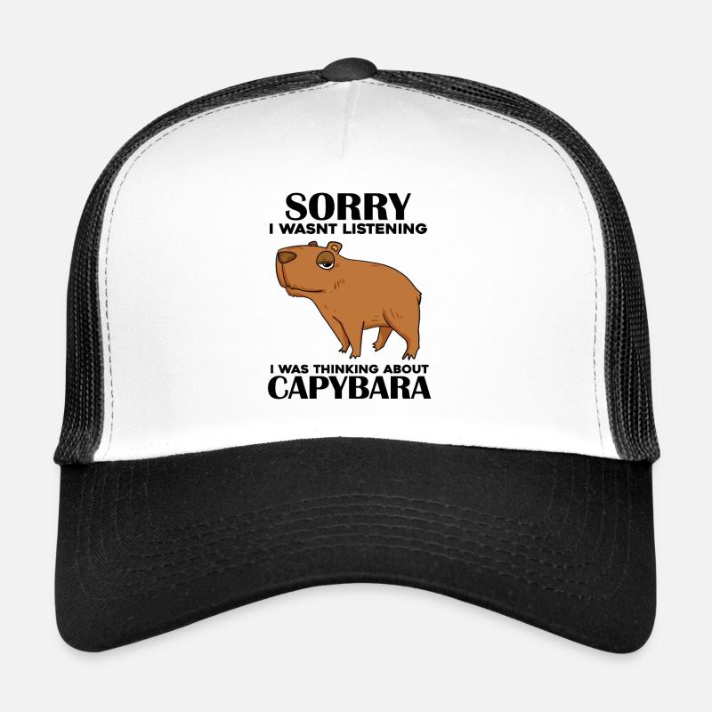 Capybara Wasserschwein Casquette trucker 
