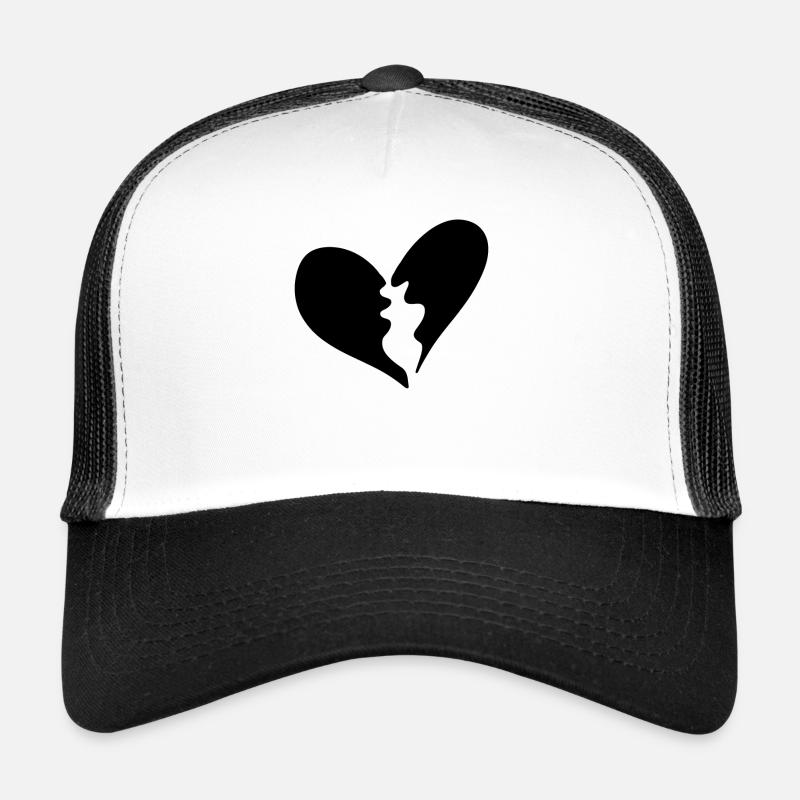 Broken heart Trucker Cap