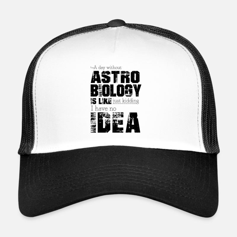 Astrobiology - Trucker Cap - white/black