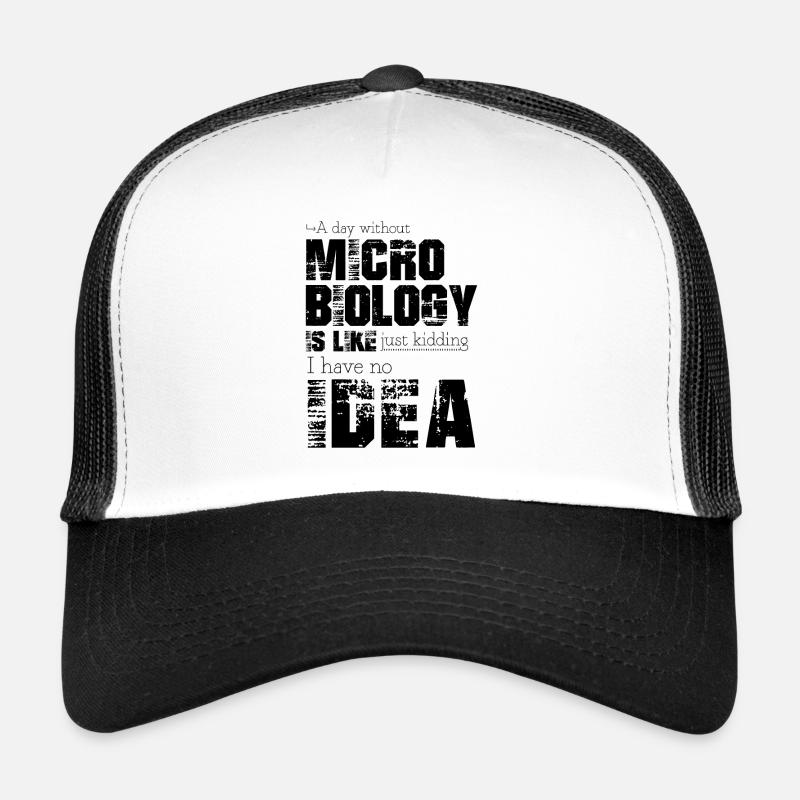 Microbiology - Trucker Cap - white/black