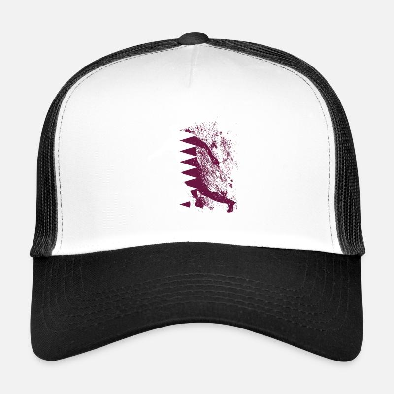 Coupe du monde de l’équipe nationale du Qatar Casquette trucker 