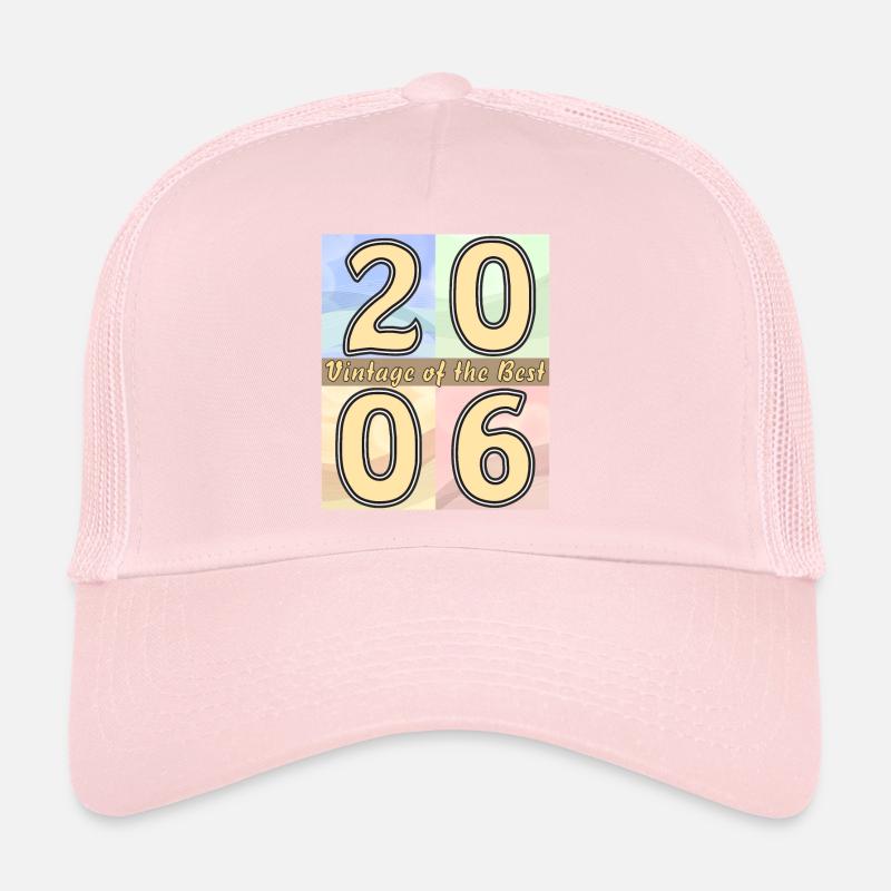 ANNÉE D’ANNIVERSAIRE 2006 Casquette trucker 