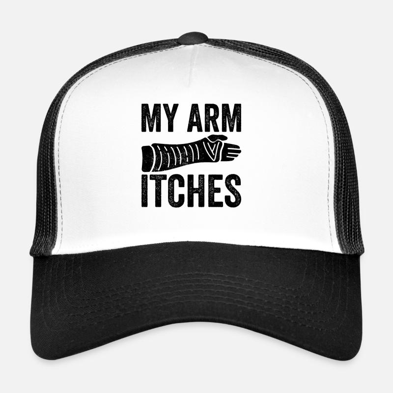 Gebrochener Arm Trucker Cap