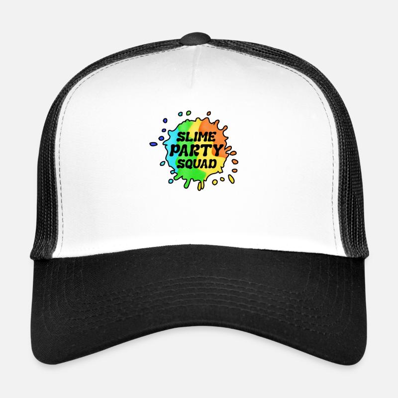 Slime Rainbow Magical Dripping Splash Trucker Cap