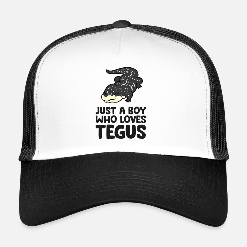 Lézard Tegu argentin Juste un garçon qui Casquette trucker 