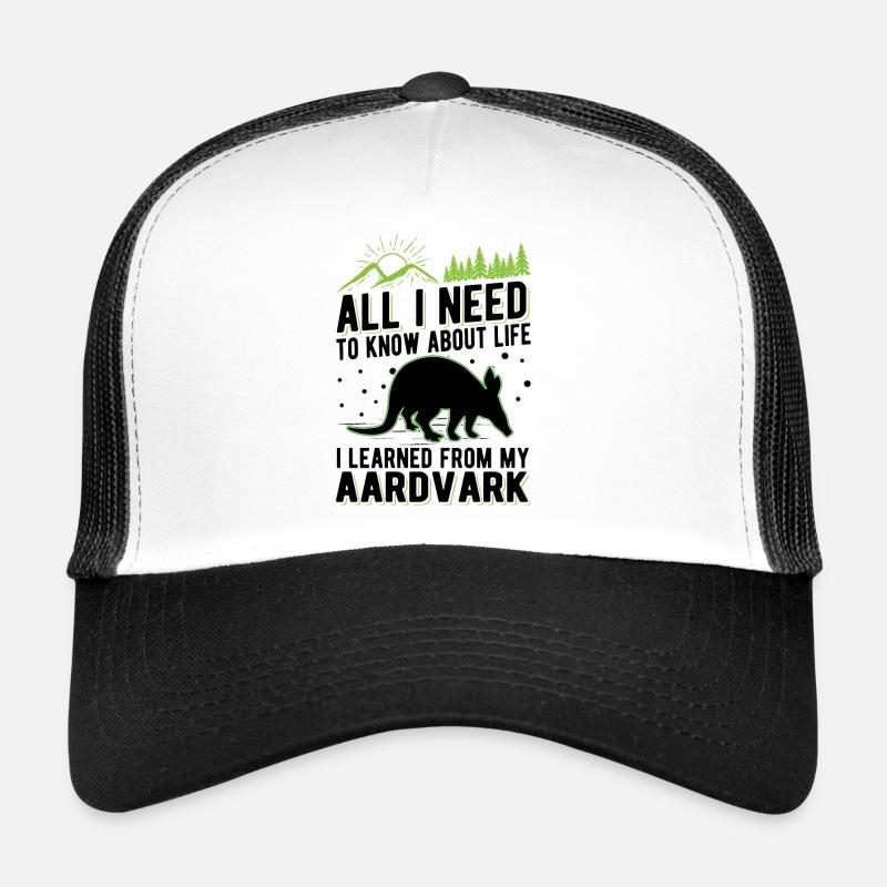 Erdferkel Geschenk Aardvark Trucker Cap