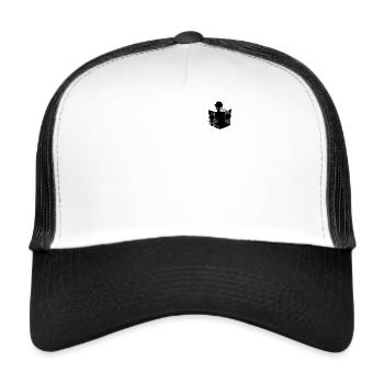 Orangutan Monkey Funny Monkeys Pocket Monkeys - Trucker Cap - white/black - Front