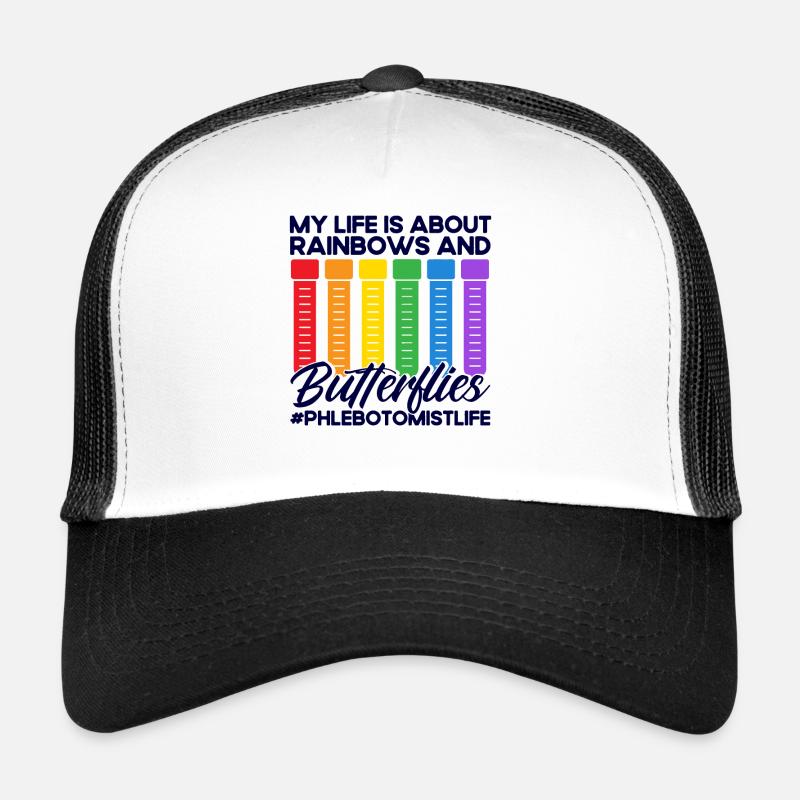 Prélèvement sanguin Phlébotomiste Phlébotomie Cadeau Casquette trucker 