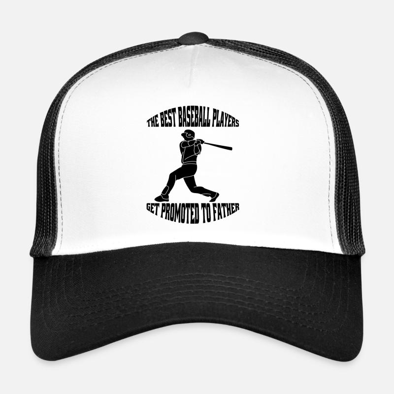 Baseball Baseball amoureux papa jeu de baseball papa Casquette trucker 