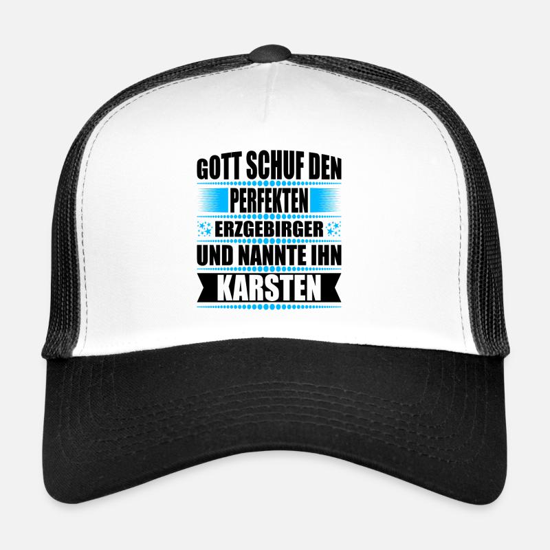Erzgebirge Mann Namen Sachsen Karsten Trucker Cap