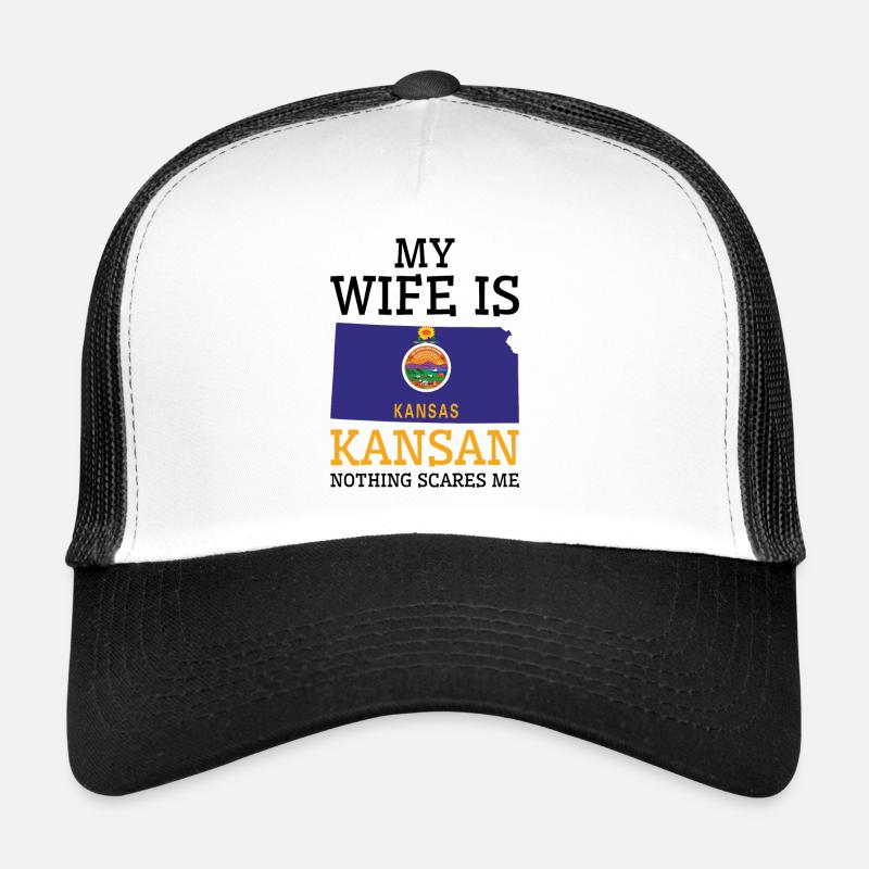 Nichts macht mir Angst Kansanische Ehefrau Kansas Trucker Cap