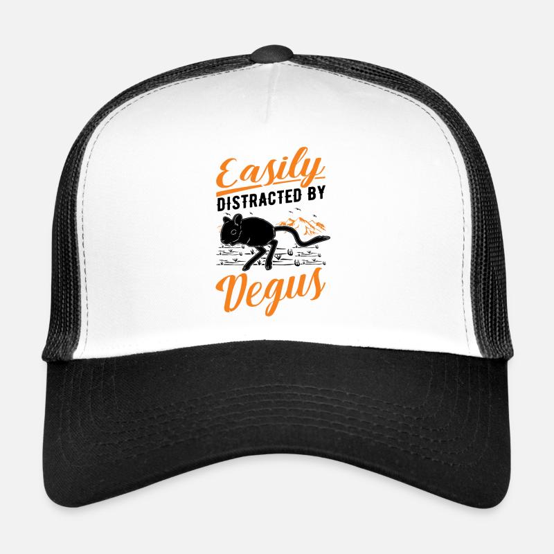 Easily distracted by Degus Trucker Cap