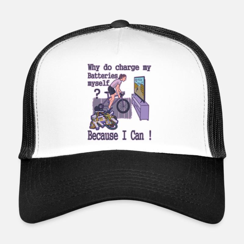 Warum ich meine Akkus selber lade ? Trucker Cap