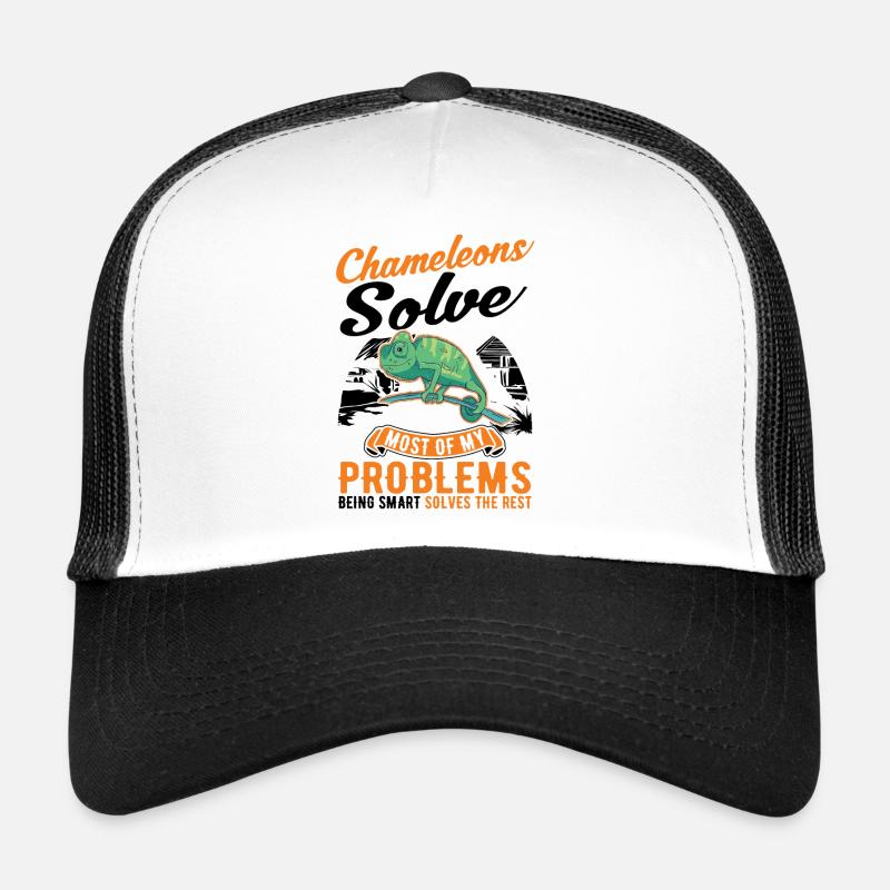 Caméléon Cadeau Caméléon Casquette trucker 