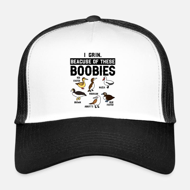Funny Booby Seabirds Collection Trucker Cap