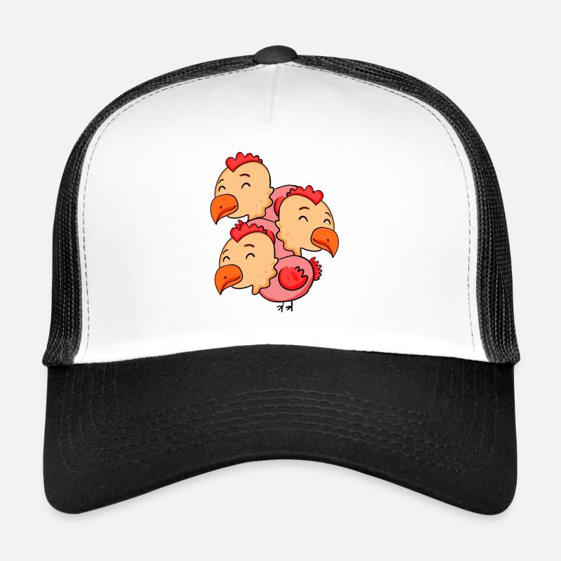 Poulets mignons - Poulet Casquette trucker 