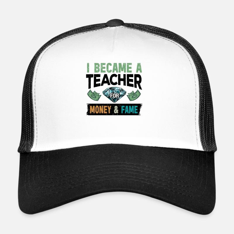 Primary School Teacher Kindergarten Educator Trucker Cap