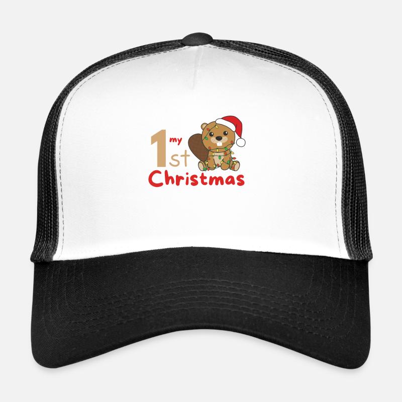 Castor Noël Castor Mon 1er Noël Casquette trucker 