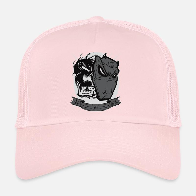 Masque du diable Casquette trucker 