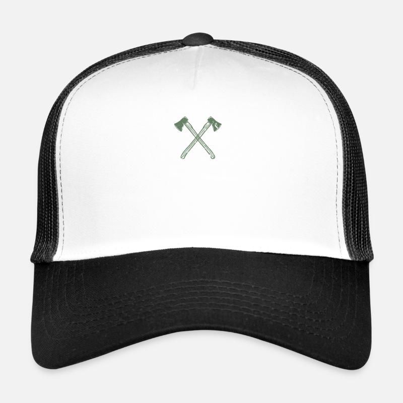 Axe crossed axes Trucker Cap