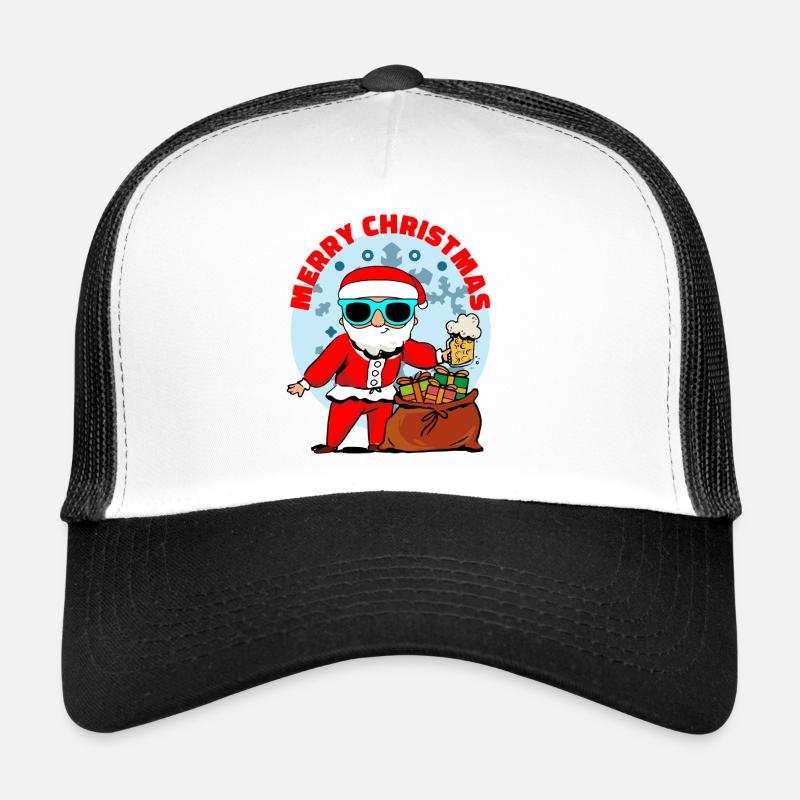 Merry Christmas - Trucker Cap - white/black