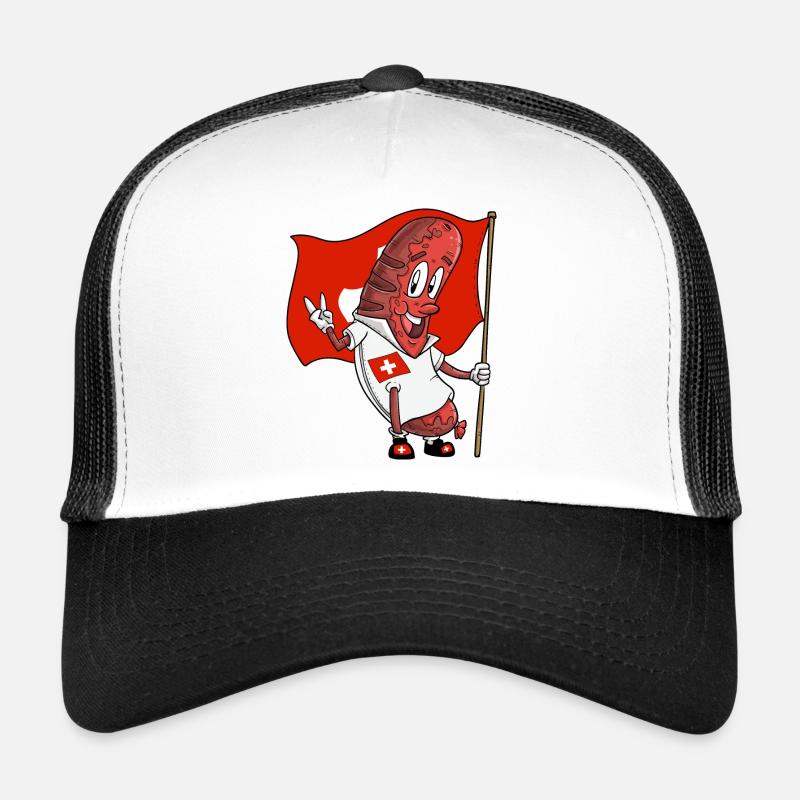 Schweizerische Schweinsbratwurst Trucker Cap