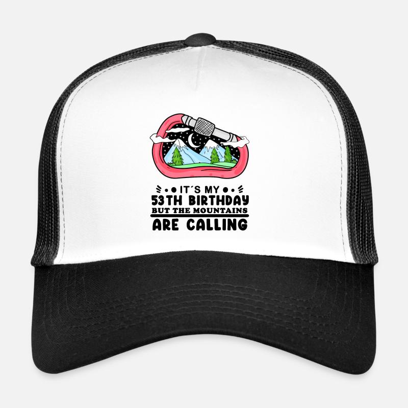Randonneur 53e anniversaire 53 ans Casquette trucker 