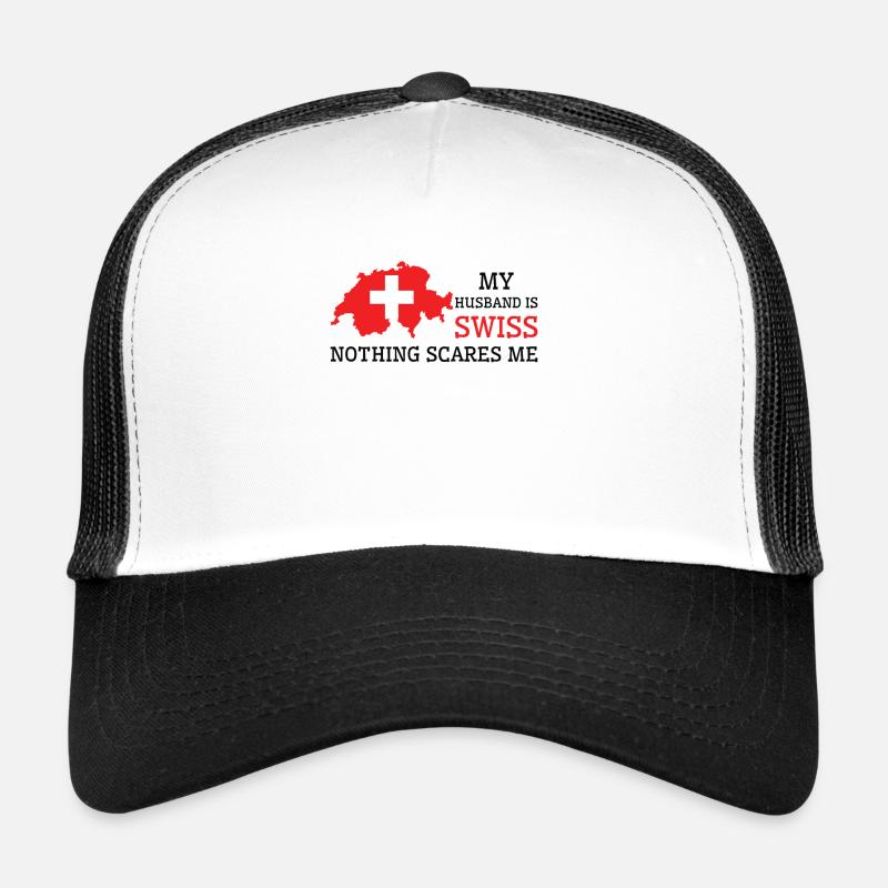 Nichts macht mir Angst Schweizer Ehemann Schweiz Trucker Cap