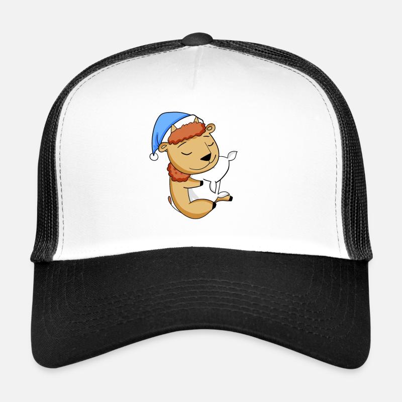 Bison - Trucker Cap - Weiß/Schwarz