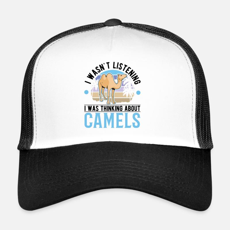 Cadeau Chameau Dromadaire Camel Big Camel Casquette trucker 