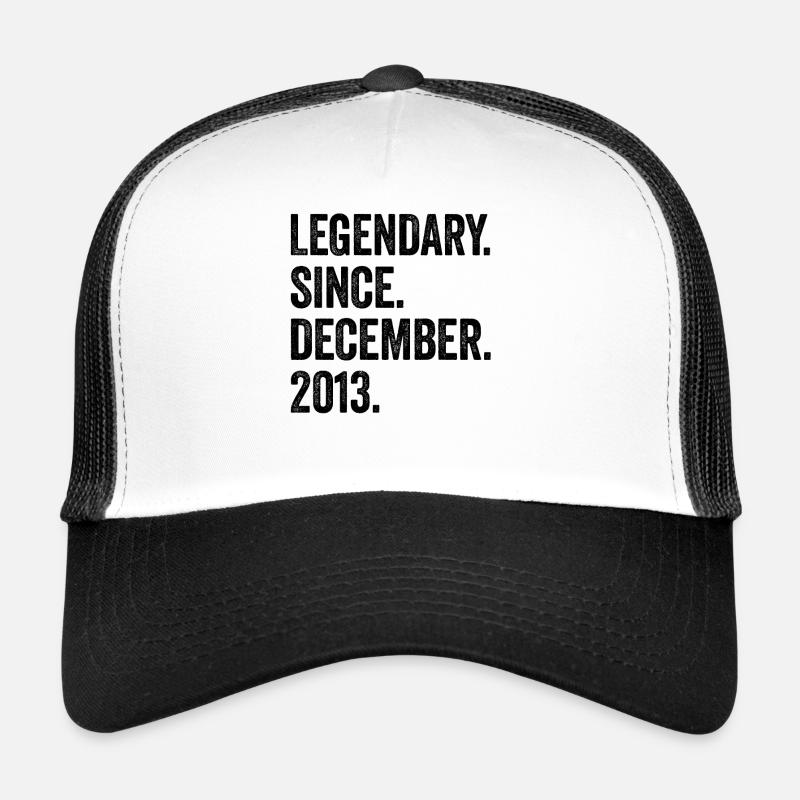 Legendary Since December 2013 9. Geburtstag Trucker Cap