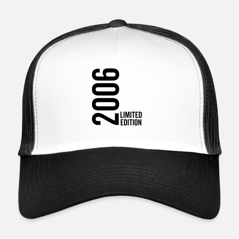 2006 Limited Edition - Trucker Cap - Weiß/Schwarz