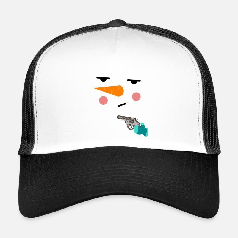 Snowman Trucker Cap