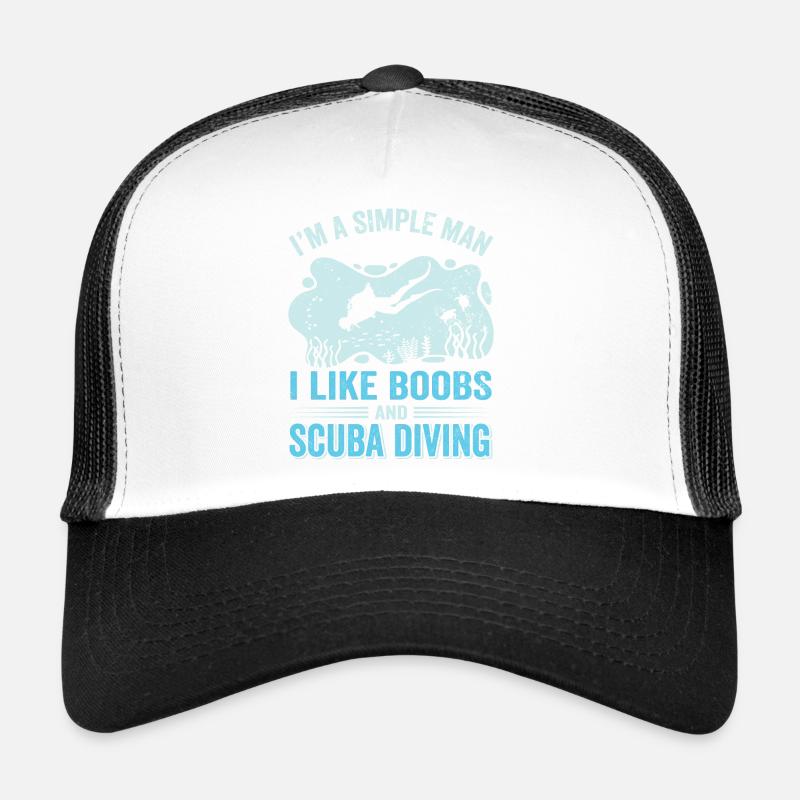 Cadeau de plongée de plongeur, cadeau de vacances en Égypte Casquette trucker 
