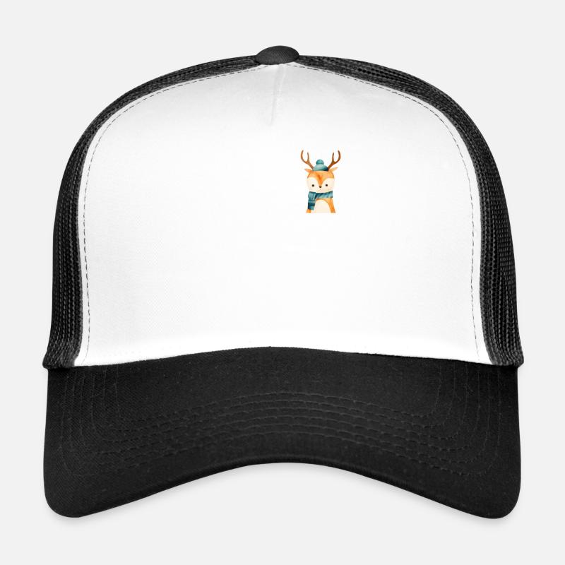 Deer Chest Pocket Trucker Cap