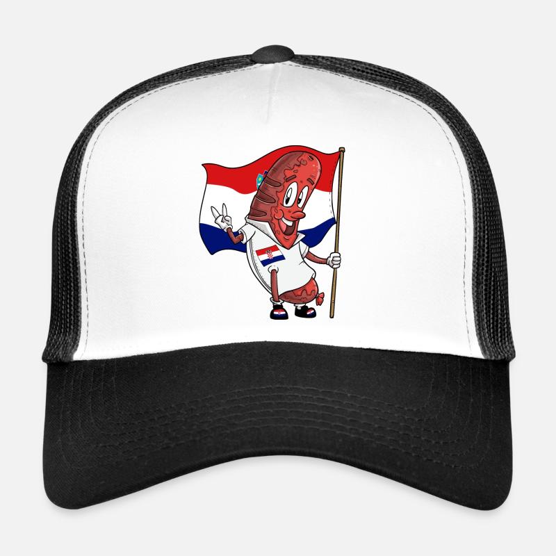 Croatian Pork Bratwurst Trucker Cap