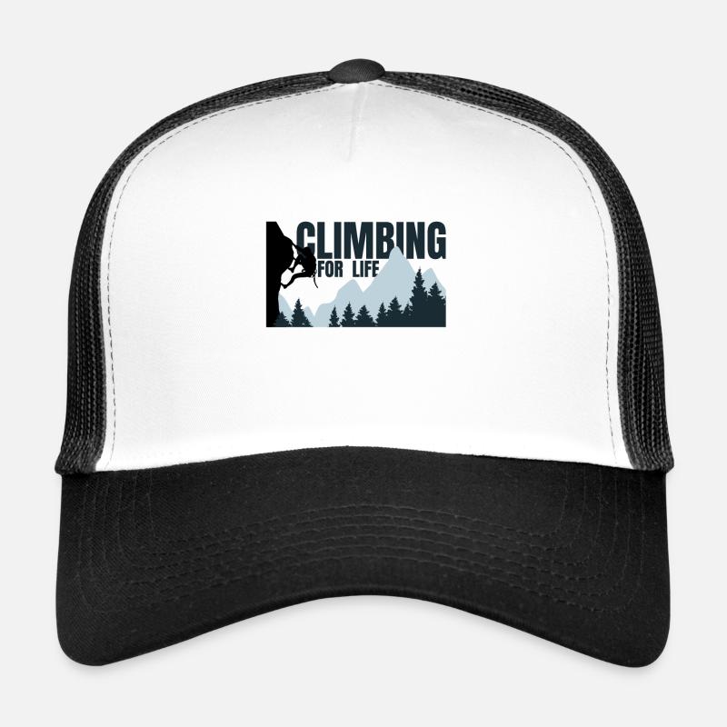 Climbing for life - Climbing Mountaineering Mountains Trucker Cap