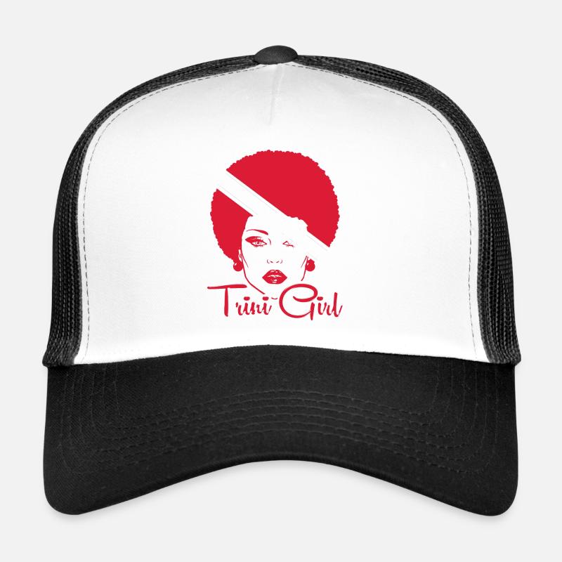 Fille de Trinité-et-Tobago Casquette trucker 