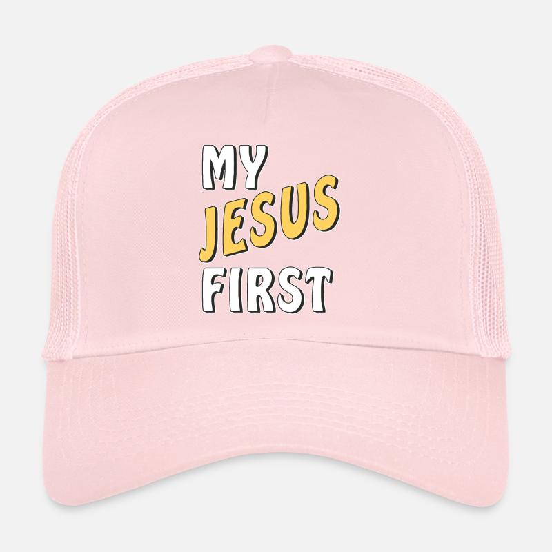 MON JÉSUS D’ABORD Casquette trucker 