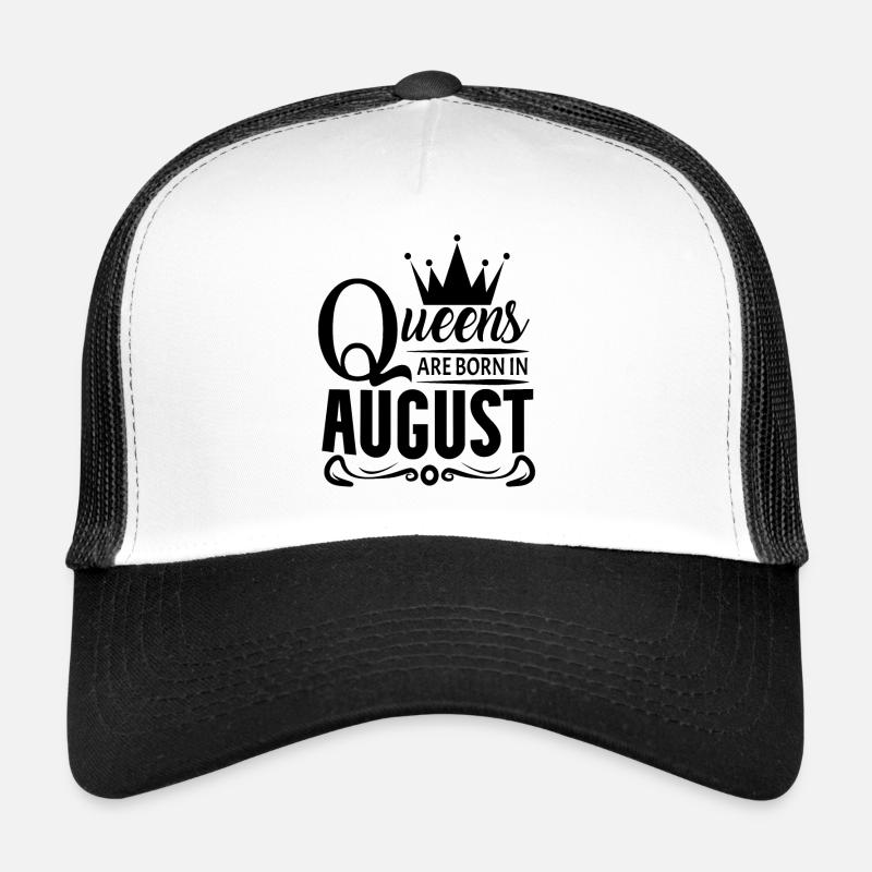 Mois de naissance août Casquette trucker 