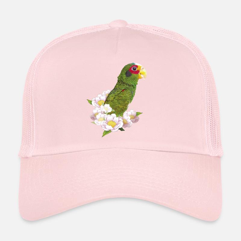 Le perroquet yucatèque Casquette trucker 